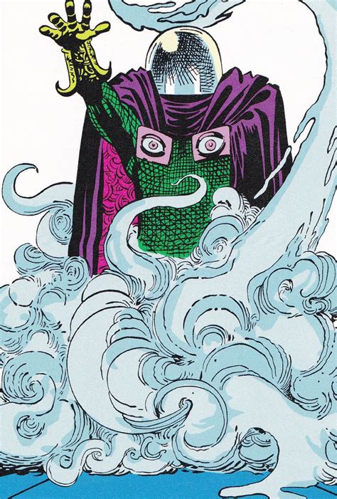 Mysterio By Steve Ditko Marvel Comics Marvel E Dc Old Comics Vintage
