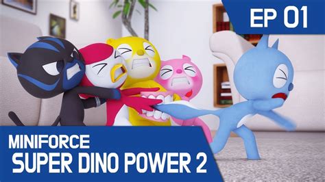 Kidspang Miniforce Super Dino Power2 Ep01 A New Start With Super