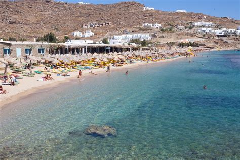 Paradise Beach Camping Mykonos Greece