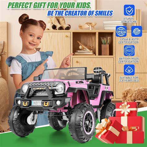 Electric Kids Ride On Car Power Wheels 24v Jeep Music Fashion With