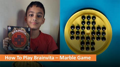 How To Play Brainvita Marble Game Youtube