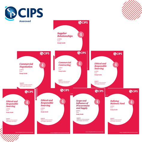 Cips Level 4 Diploma In Procurement And Supply For 8 Books Soft