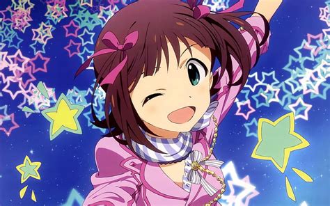 ~im Seeing Stars~ Cute Colorful Stars Girl Anime Idolmaster