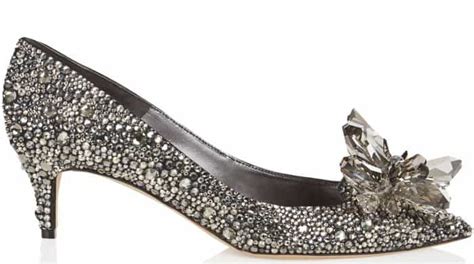 Jimmy Choos Cinderella Crystal Shoes Live Like A Fairy Tale Character