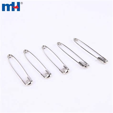 Strong Nickel Plated Safety Pins For Garment Sewing Crafts