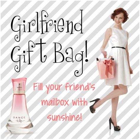 Great gifts to send your girlfriend. "Girlfriend Gift Bag!" What a great way to send those you ...