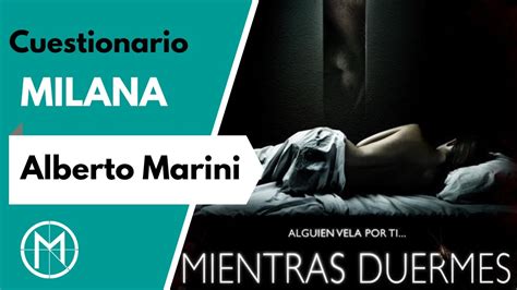 Alberto Marini 10 Años De Mientras Duermes Milana