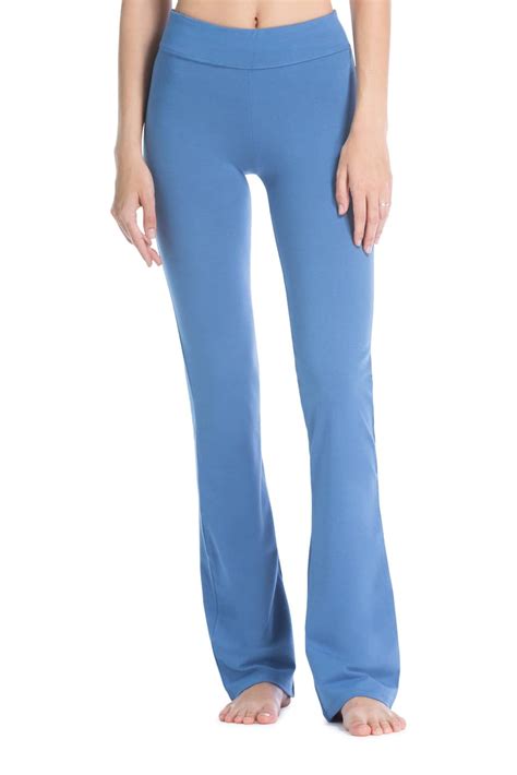 Women S Ecofabric™ Boot Leg Yoga Pant With Back Pockets In 2021 Bootleg Yoga Pants Athleisure