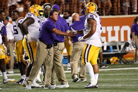 Ranking Coach Ed Orgerons Top Five Wins Of LSU Football Career Sports Illustrated LSU Tigers
