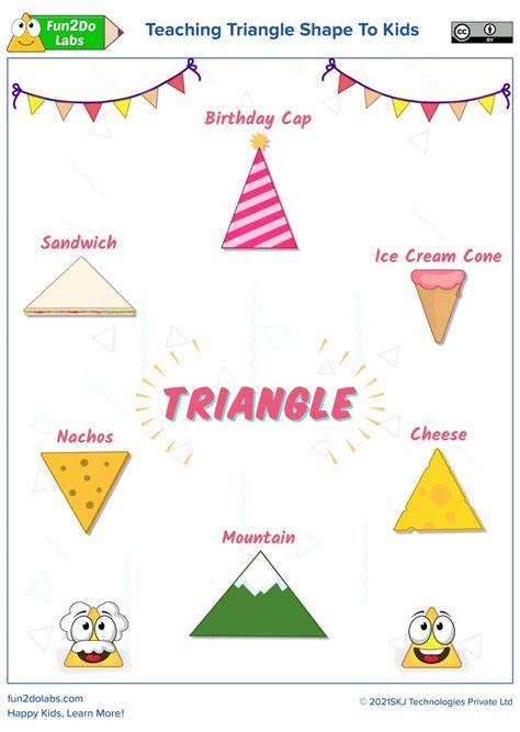Teaching Triangle Shape To Kids Learning Shapes Shapes Kids Lab