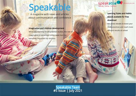 The Fifth Issue Of Speakable Magazine Is Ready