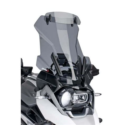 Puig 6504H Touring Windshield With Visor Smoke For BMW R1200GS 2013