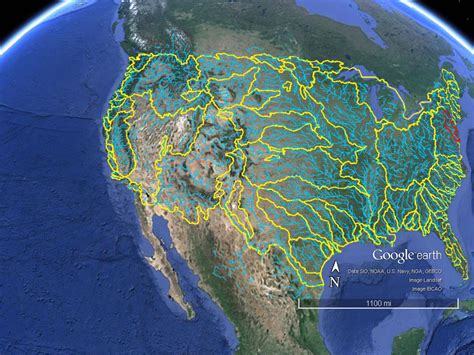 Major Us Watersheds