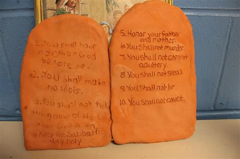Hands On Bible Class 10 Commandments