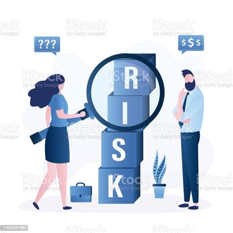 Group Of Investors Or Business People Research Financial Risks High
