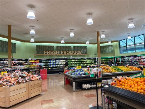The Fresh Produce Aisle Of A Whole Foods Market Grocery Store With