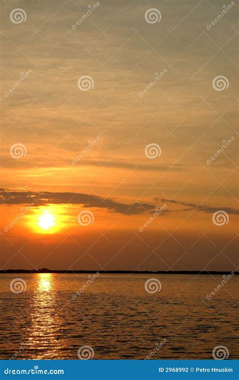 Beautiful Summer Sunset Stock Photo Image Of Landscape 2968992