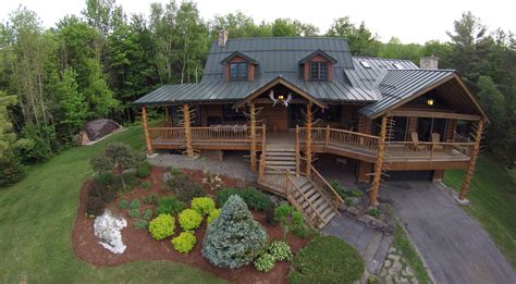 Moose Meadow Lodge Logo Log Homes Exterior Log Cabin Exterior