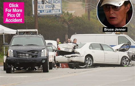 Pics Bruce Jenners Car Accident Photos From The Moment Of Impact