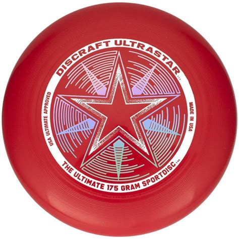 Discraft Ultra Star 175g Ultimate Frisbee Disc Lightjunction