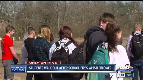 Tri West Students Walk Out In Protest Over Fired School Employee