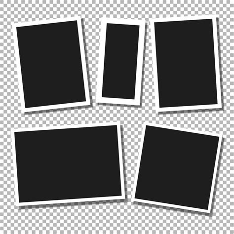 Download Polaroid Paper Frame Royalty Free Stock Illustration Image