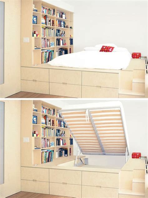 Plenty Of Creative Small Space Storage Solutions Were Added To This