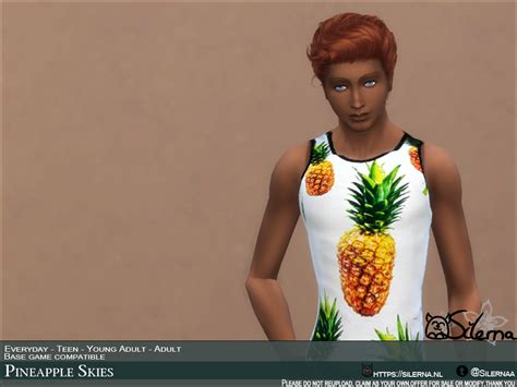 Pineapple Skies Top Screenshots The Sims 4 Create A Sim Curseforge