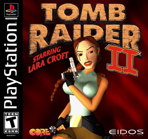 Tomb Raider Covers North American Playstation By Ligufaca