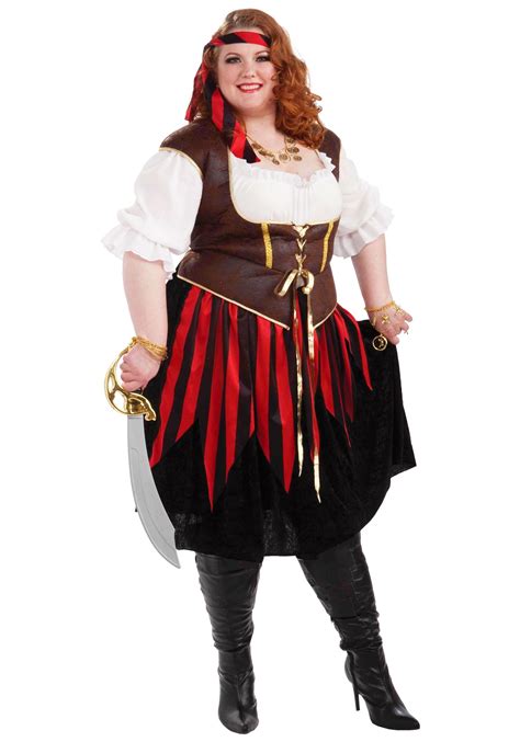 Plus Size Pirate Lady Womens Costume