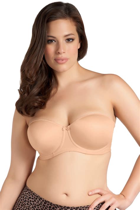 Elomi Smoothing Underwired Foam Molded Strapless Bra El1230 Womens