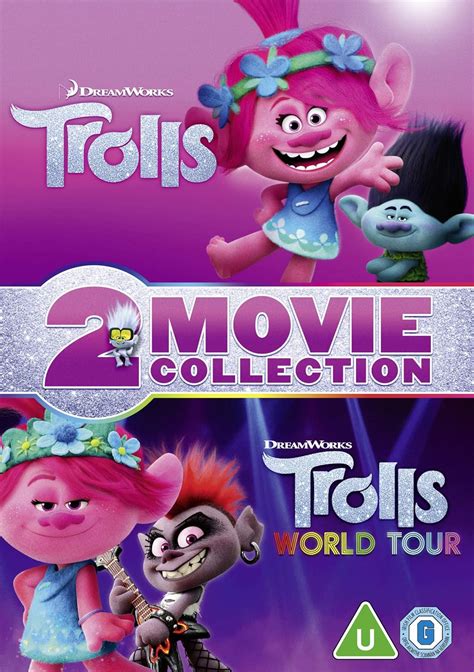 Trolls And Trolls World Tour Double Pack Dvd 2020 Uk Dvd