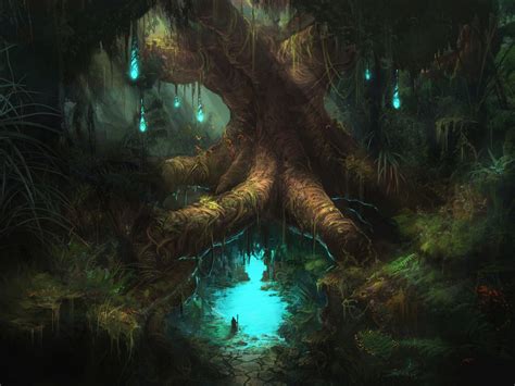 Artstation Mystical Tree