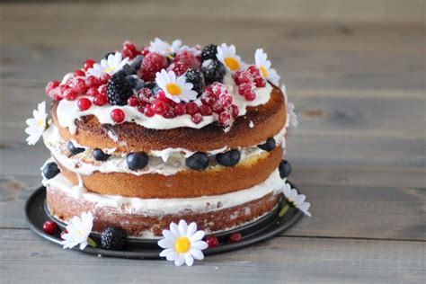 Naked Cake Con Crema Allo Yogurt E Frutti Di Bosco A Tutta Gola My Xxx Hot Girl