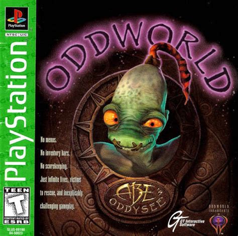Complete Oddworld Abes Oddysee Greatest Hits Ps1 Game For Sale