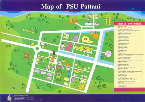 Geographically, prince songkla university is located in the town of songkhla. Pattani Campus
