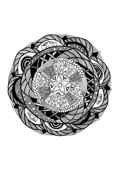 Mandala Celine Mandalas Coloring Pages For Adults Just Color My Xxx Hot Girl