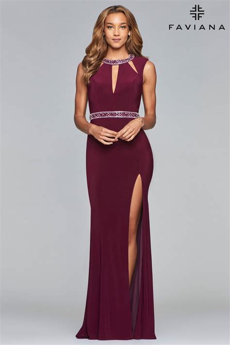 Faviana S10009 Classy Evening Gowns Necklines For Dresses Dresses