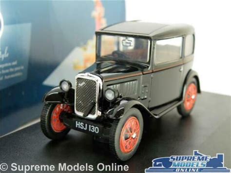 Austin Seven 7 Rn Model Car 1 43 Scale Black Saloon Oxford Diecast