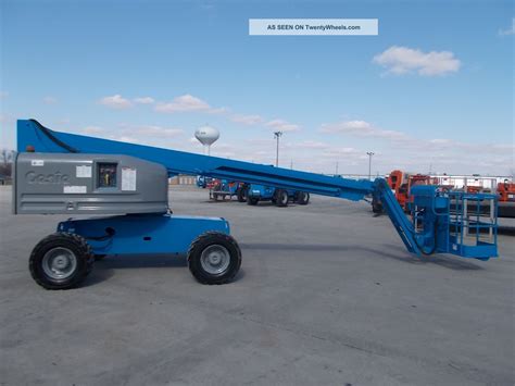 Genie S45 Aerial Manlift Boom Lift Man Boomlift Painted 45 Foot Lift Height