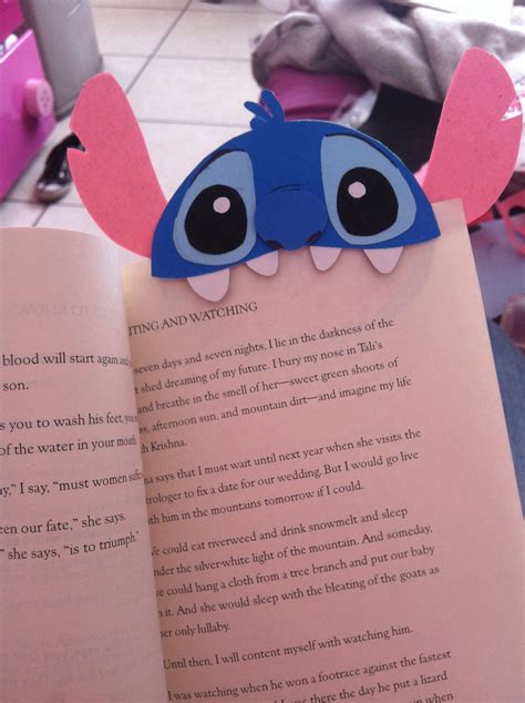 Separador Stitch Jun 4 Bookmarks Kids Bookmarks Handmade Diy