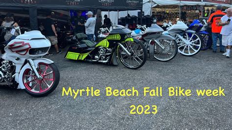 Myrtle Beach Fall Bike Week Part Two 2023 Youtube