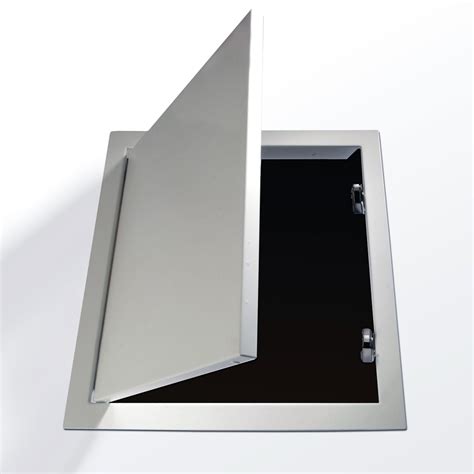 Slim Steel Access Panels With Touch Latch Locks