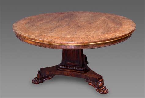 Exceptional Regency Period Marquetry Center Table Michael Pashby Antiques