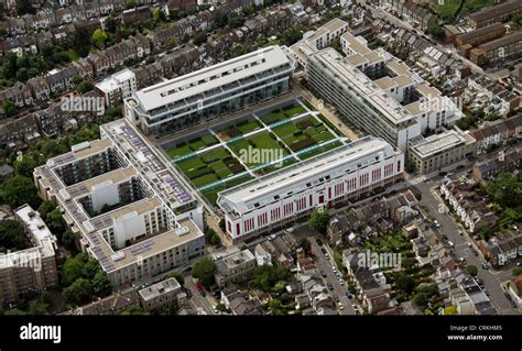 Highbury Square Former Arsenal Stadium Highbury Stadium Stockfotos