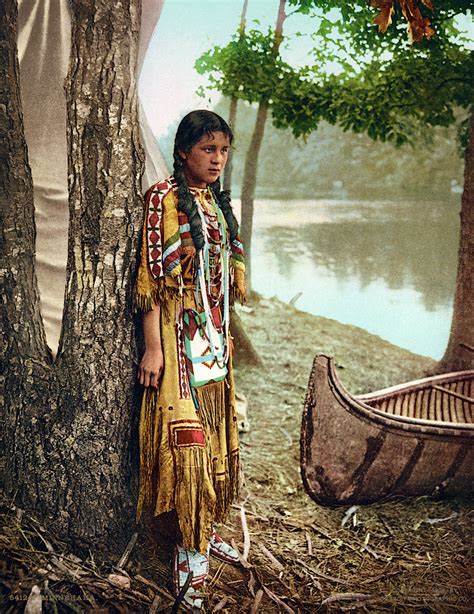 23 beautiful color photos of native americans in the late 19th and early 20th centuries