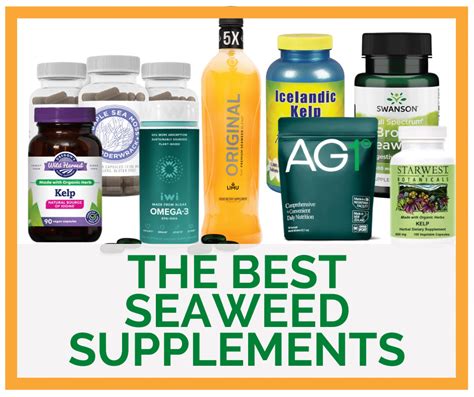An Ultimate List Of Seaweed Supplements From The Experts