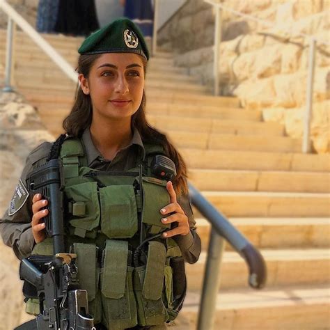Asked Israeli Cop Idf Women Military Women Military Girl