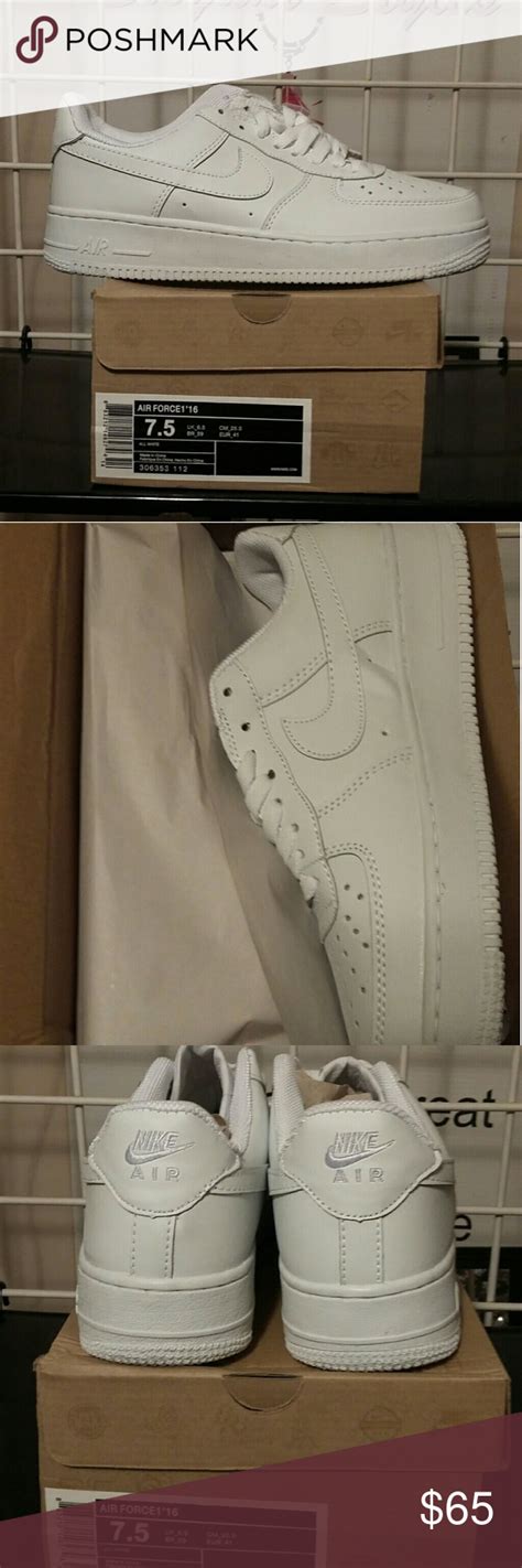 Nike Air Force 1 New With Box Size 75 Nike Air Force Air Force 1