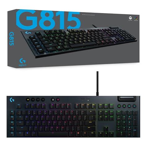 Logitech G815 Lightsync Rgb Mechanical Gaming Keyboard With Linear